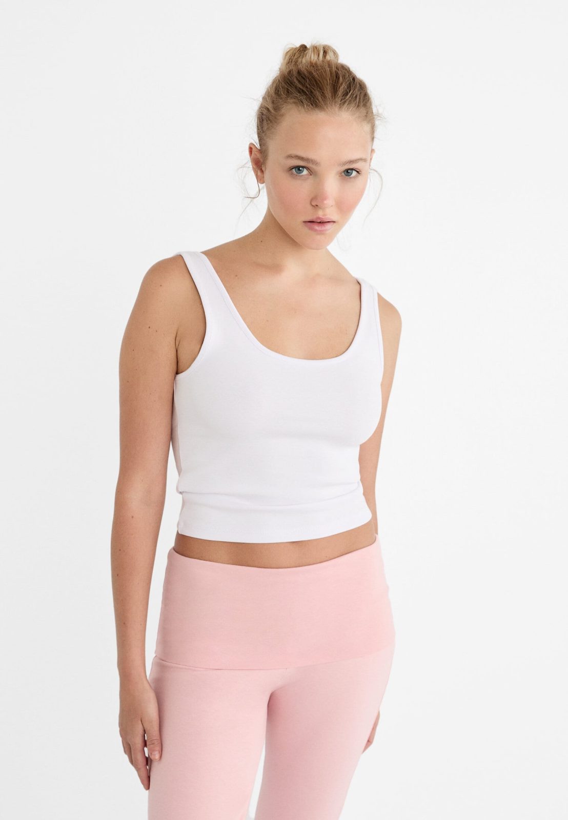SLIM FIT TANK TOP IN COTTON